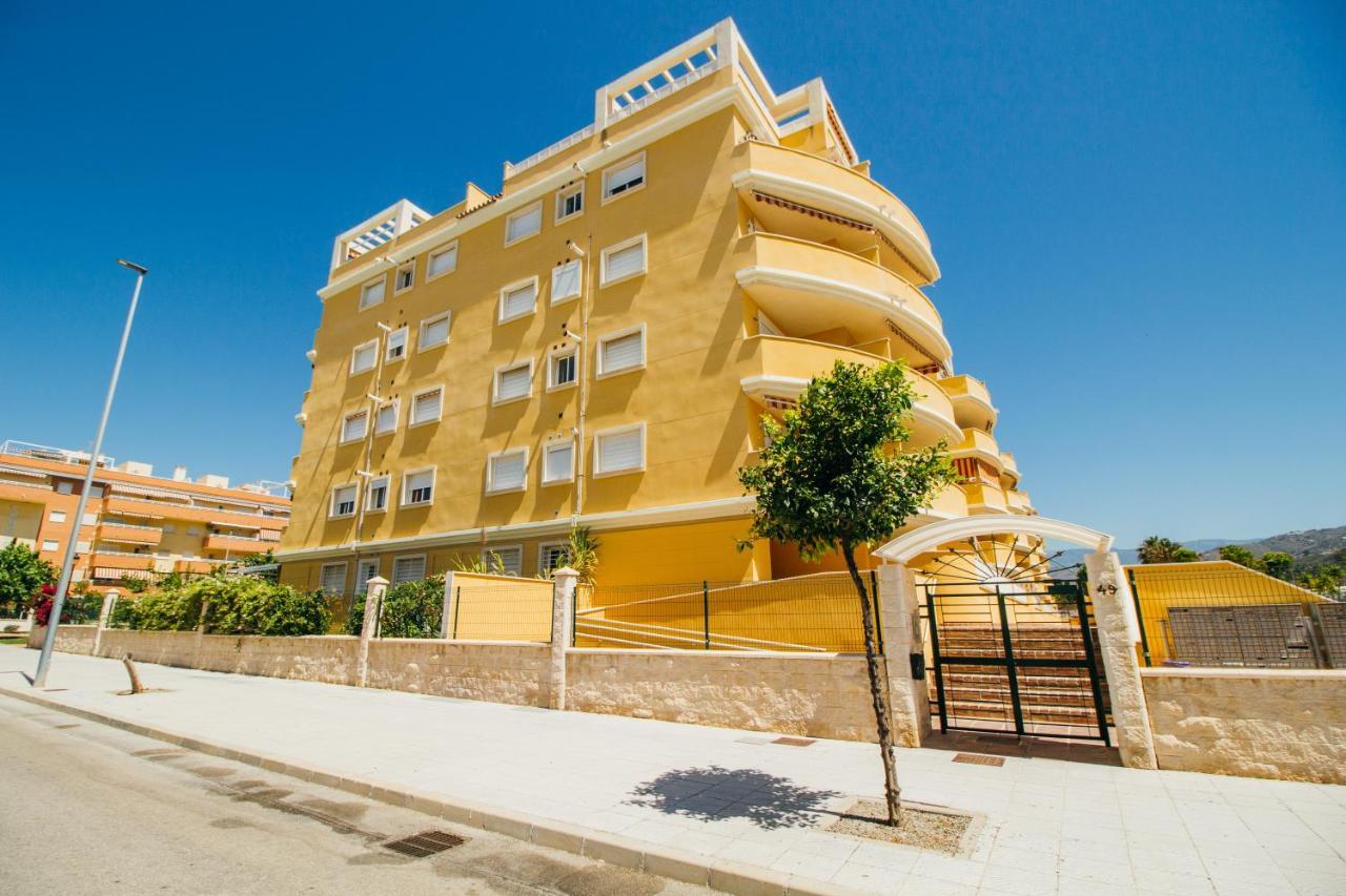 Espectacular Residencial En 2A Linea Piscina Tenis Algarrobo Costa Esterno foto